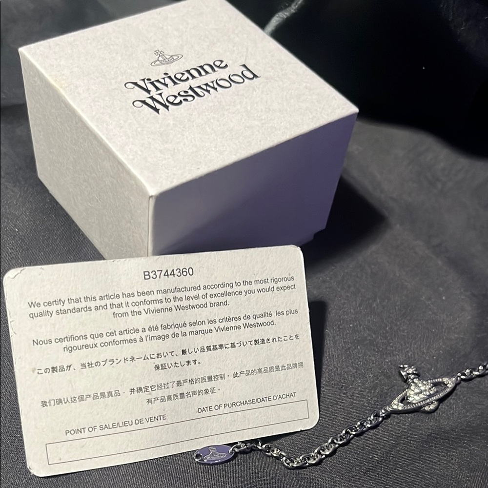Vivienne Westwood Silver Bracelet